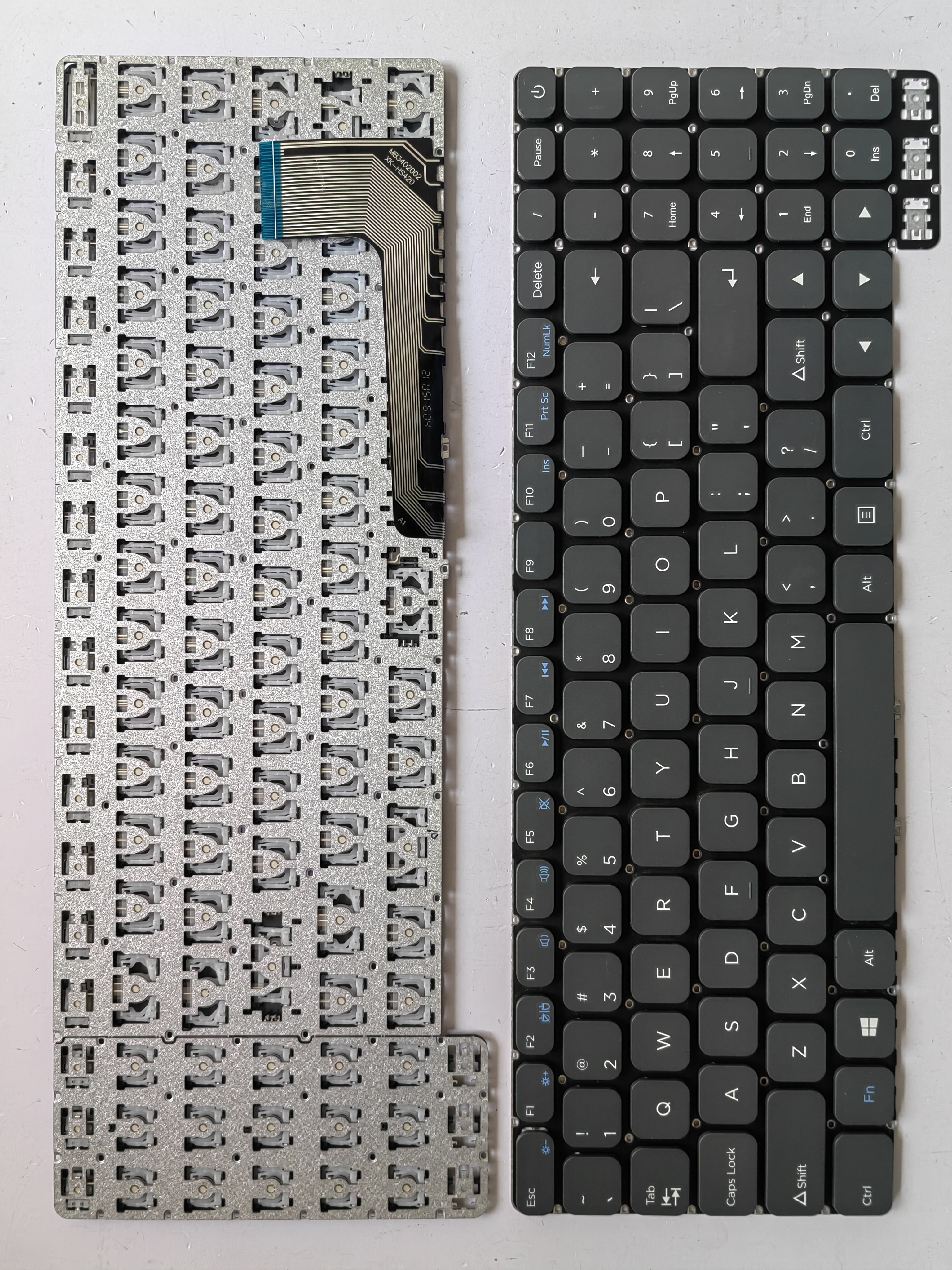 Picture of New Replacement Laptop Keyboard For GATEWAY GWTN156-11BL 11BK Grey US Layout